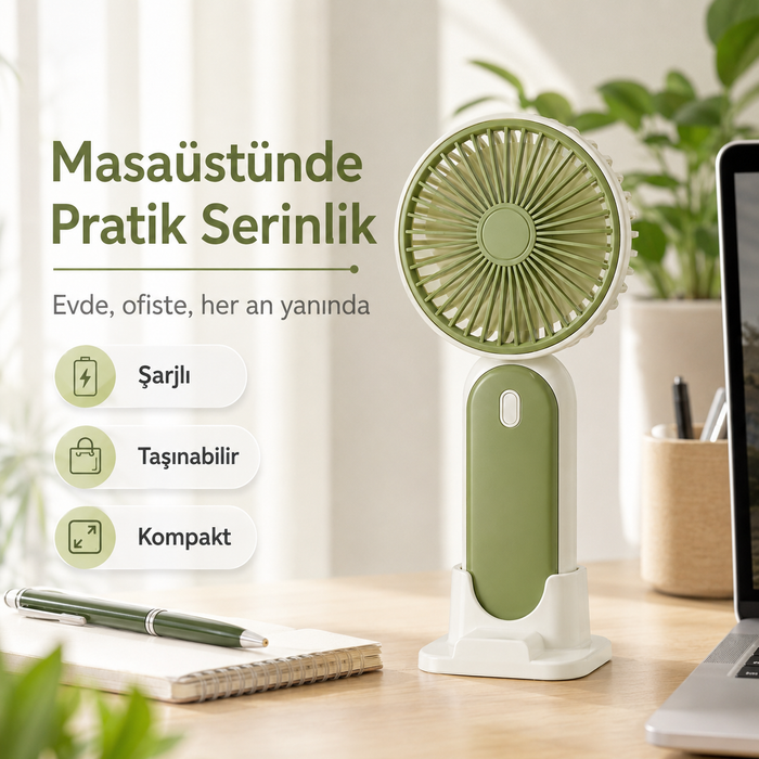 Taşınabilir Mini El Fanı