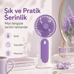 Taşınabilir Mini El Fanı